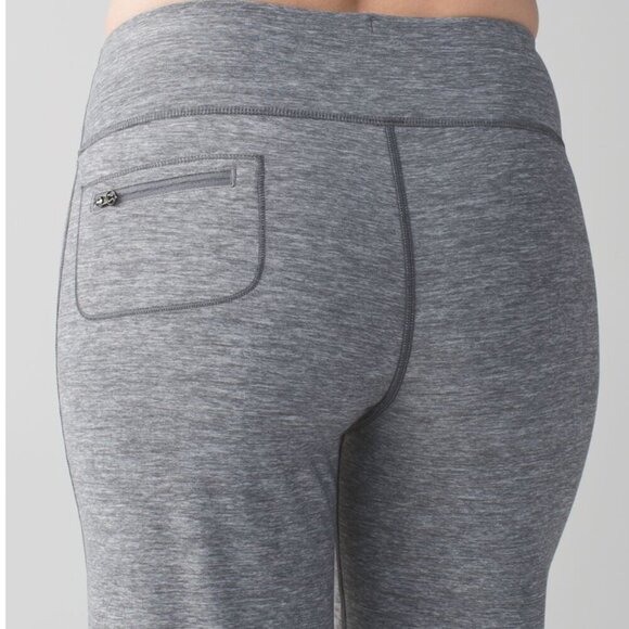 Lululemon Relaxed Fit Pant Heathered Slate Size 12 - Picture 2 of 8